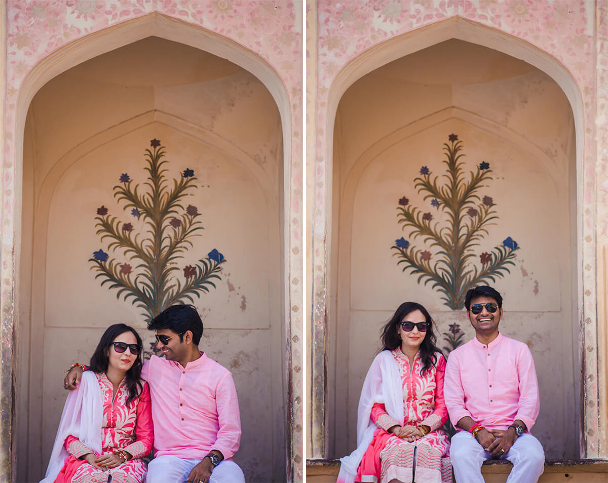 Collage1-DivSud-Prewedding-Jaipur-AmerFort